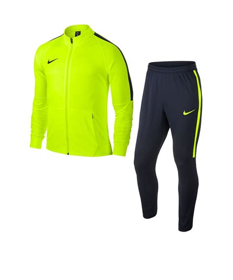 blau gelber nike jogginganzug damen